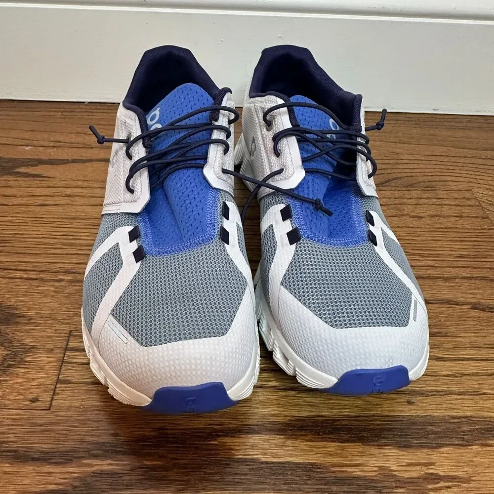 ON Cloud 5 Push Shoes Womens 10.5 WORN ONCE Lavender Chambray Blue/Gray Running - Picture 2 of 8